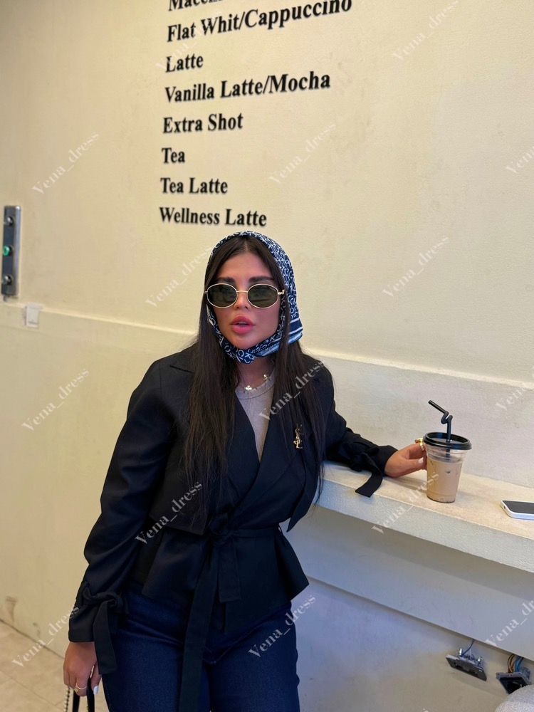 کت زنانه مناسب بهار و تابستان مشکی