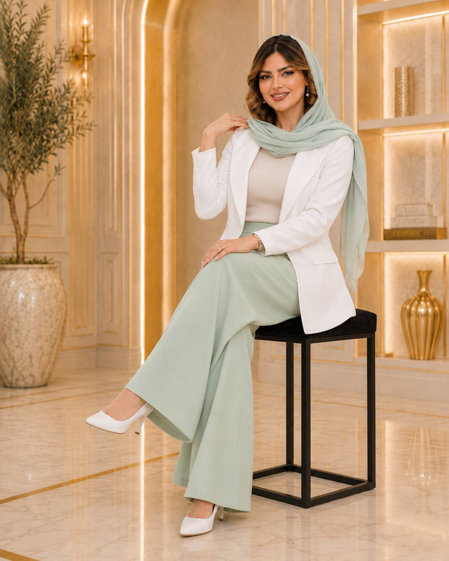 ست کت و شلوار زنانه راحله
